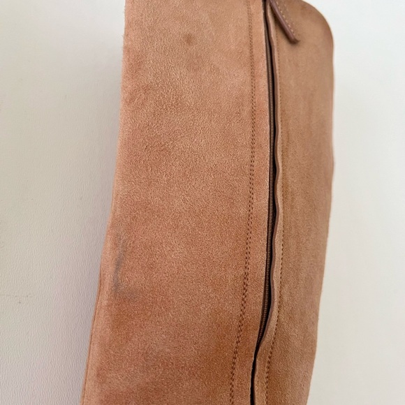 GUCCI | Lillian Horsebit Beige Tan Suede Leather Tall Knee High Heel Boot EU 37 - Picture 15 of 16